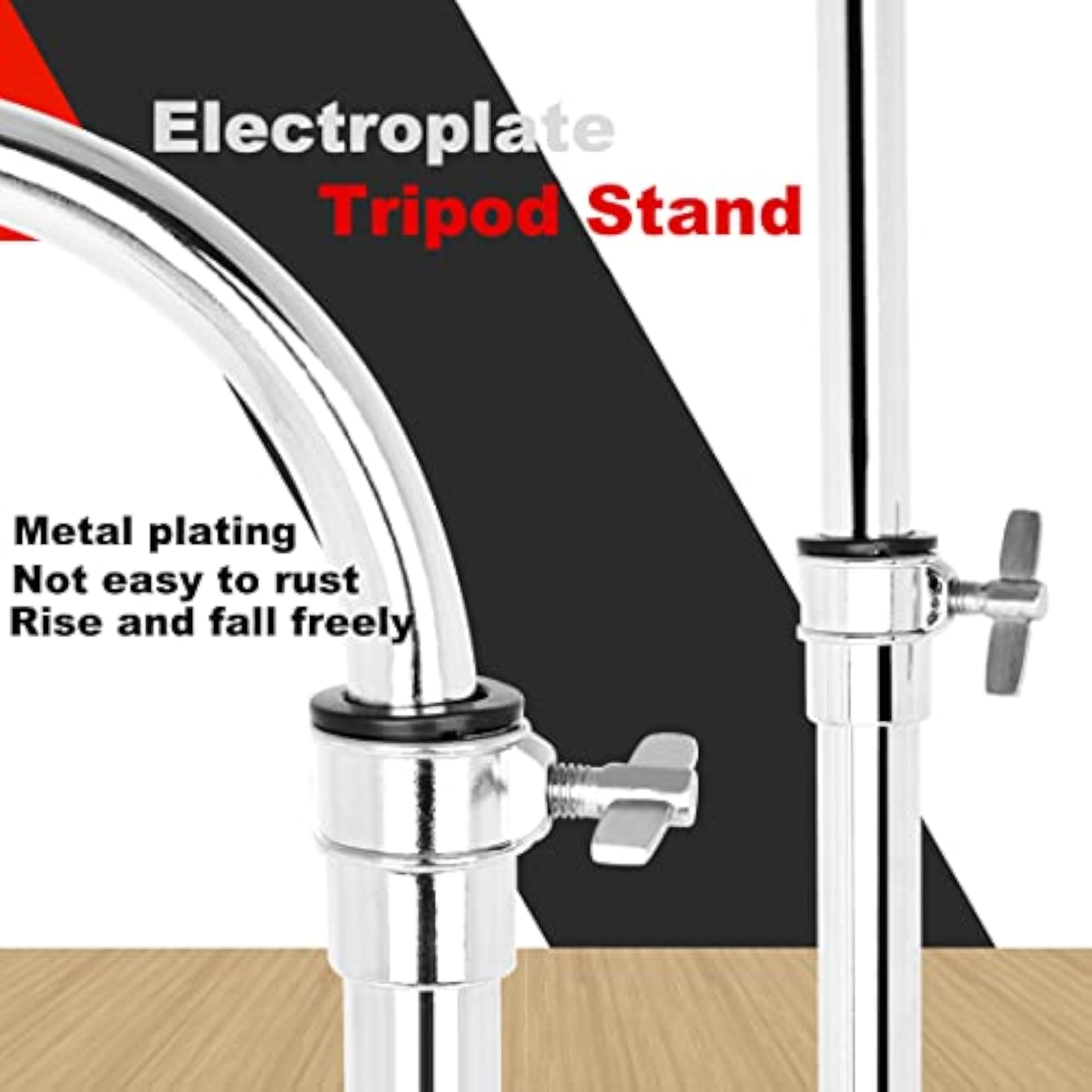 Adjustable Height Tripod Stand for Wind Chimes